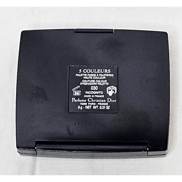 Dior 5 Couleurs Eyeshadow Palette 030 Incognito 0.21 Oz Black Case - Picture 3 of 3